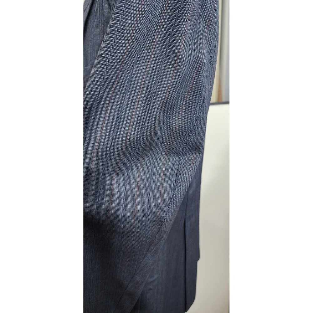 Vtg Turnbull Asser double breasted Wool England Made suit 46R Pant 44W x 27.5L - Picture 6 of 16